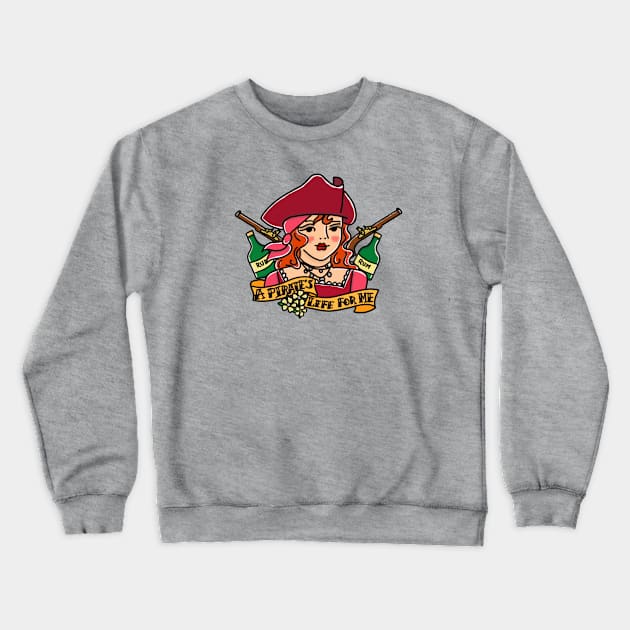 The Redhead Crewneck Sweatshirt by BigThunderDesigns